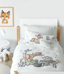 Bambi And friends 3-Piece Toddler Cotton flannel Bedding Set