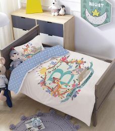 Bambi And Thumper 3-Piece Toddler Cotton Bedding Set