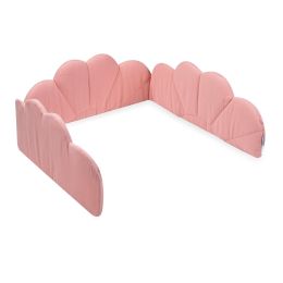 Pink Tetra Muslin Sunset Cotton Crib Bumper