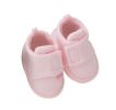 2 Pairs of Soft Sole Shoes Warm Newborn Shoes Cotton Shoes Baby Toddler PINK(D0101H53E8U)