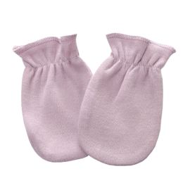 Warm Unisex-Baby Gloves Newborn Mittens Soft No Scratch Mittens, Purple(D0101H53LYW)