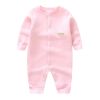 Breathable Newborn Baby Autumn Jumpsuits Bodysuit Infant Coverall, Pink(D0101H53QLY)