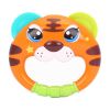 Set of 2 Plastic Cartoon Tiger Baby Infant Baby Toys Rattles Hand Bell(D0101H56F8W)