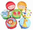 1PCS Creative Baby Musical Instruments Rattles Wooden PiLing Drum Baby Toys(D0101H590B7)