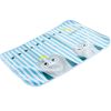 Cute Waterproof Breathable Infant Crib Sheet Baby Mat 70 x 90 CM-Blue Eagle(D0101H5CV8G)