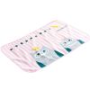 Cute Waterproof Breathable Infant Crib Sheet Baby Mat 70 x 90 CM-Pink Eagle(D0101H5CV8Y)