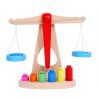 Wooden Early Educational Multicolor Balance Block Toys For Baby(D0101H5HU8A)