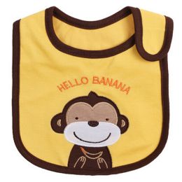 Cute Cartoon Pattern Toddler Baby Waterproof Saliva Towel Baby BibsM(D0101H5IYKW)