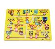 Lovely Colorful Kids Educational Maze Toy Infants Kids Toys (Digital Style)(D0101H5JCBU)