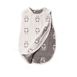 Baby Summer Sleeping Bag 100% Cotton , Wearable Blanket,0-12months,M,Panda(D0101H5MGVU)