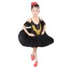Toddler Ballet Dress/Sling Ballet Black Skirt/Swan Lake Costumes(D0101H5VKNA)