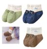 3 Pairs Kids/Baby/Toddler Socks Home/Outdoor Socks Shoes Looking Baby Socks(D0101H5YWS7)