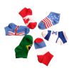 6 Pairs Kids/Baby/Toddler Socks Home/Outdoor Socks [Flags](D0101H5YWSY)