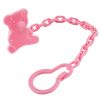 Set Of 2 Baby Pacifier Leashes/Cases Pacifier Clips Pacifier Holder Pink Bear(D0101HEI1BG)