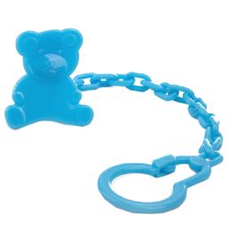 Set Of 2 Baby Pacifier Leashes/Cases Pacifier Clips Pacifier Holder Blue Bear(D0101HEI1BY)