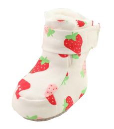 Strawberry Pattern Cute Baby Pre-walker Shoe Infant Casual Shoes(D0101HEI7MV)