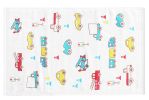 "Baby/Kids Soft Cotton Gauze Breathable Bath Towel Newborns Blanket 27.55""x55.11""(Car)"(D0101HEIEUY)