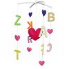 Baby Mobile Musical Baby Mobile Baby Crib Mobile, Letters(D0101HEPTUG)