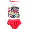 Cute Baby Girls Beach Suit Lovely Colorful Swimsuit 1-2 Years Old(80-90cm)(D0101HH8AFY)