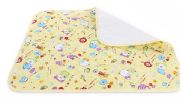 Toddler Waterproof Washable Diaper Changing Mat Pad(Yellow Bear)-75*120cm(D0101HH8S5W)