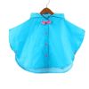 Toddler Rain Day Outerwear Baby Rain Jacket Infant Raincoat BLUE Bowknot S 2-3Y(D0101HHD1KW)