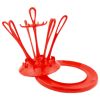 Random Color Baby Newborn Bottles Drying Rack Infant Nipple Drying Station(D0101HHD4BY)