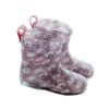 Cute Baby Rainy Day Infant Rain Shoes Toddler Rain Boot PURPLE Floral(D0101HHD6P7)