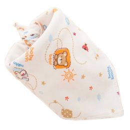 Bear Baby Burp Cloths Infant Toddle Bibs Neat Solutions Double Layers Set of 5(D0101HHDP9Y)