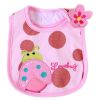 Waterproof Baby Burp Cloths Infant Dribbler Nest Solutions Bib Ladybird Setof 3(D0101HHDPE7)