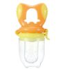 Eating Meat Pacifier Infant Silicone Newborn Nipple Baby Feeding YELLOW(D0101HHDY97)