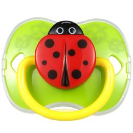 Lovely Ladybird Baby Pacifier Infant Silicone Newborn Nipple  GREEN(D0101HHDY9U)