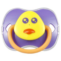Lovely DUCK Baby Pacifier Infant Silicone Newborn Nipple  Purple(D0101HHDY9Y)