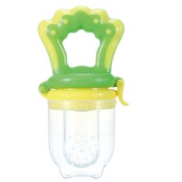 Eating Vegetable Pacifier Infant Silicone Newborn Nipple Baby Feeding GREEN(D0101HHDYSA)