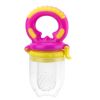 Eating Fruit Pacifier Infant Silicone Newborn Nipple Baby Feeding Purple(D0101HHDYSV)