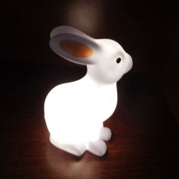 Led Rabbit Night Lamp Lovely Animal Light(D0101HHE73J)