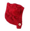 Newborn Baby Warm Hat Cap Baby Hat RED, 3-18 Months(D0101HHMPKG)