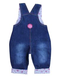Beautiful Children Overall Fashionable Jeans Baby Overall Blue(D0101HHMRMU)