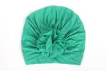 Knotted Caps Turban Newborn Baby Hospital Hat Soft Cotton Toddler Kids Girl Head Wrap Cap Beanie Hat(D0101HHVT1U)