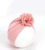 Knotted Caps Turban Newborn Baby Hospital Hat Soft Cotton Toddler Kids Girl Head Wrap Cap Beanie Hat(D0101HHVT6V)