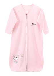 Toddler Sleep Sack Baby Blanket Infant Swaddle Wearable Blanket Pink(D0101HHZP9G)