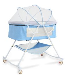 Crib newborn multifunctional comfort baby baby portable baby shaker foldable European cradle bed Homejoy(D0101HP71C7)