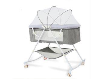 Crib newborn multifunctional comfort baby baby portable baby shaker foldable European cradle bed Homejoy(D0101HP71CU)