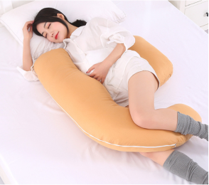 Multi-functional U-shaped maternity pillow Pregnant women's waist pillow breastfeeding pillow Side sleeping pillow(D0101HPP8YU)