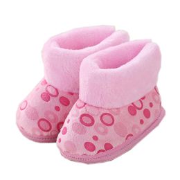 Soft Warm Unisex Baby Booties Newborn Shoes Infant Walking Shoes Great Gift for Baby, H(D0101HRXZWW)