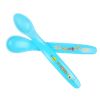 Kiddy Cute Spoon, Infant Spoons Set , 2 Count Blue(D0101HXD19A)