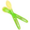 Kiddy Cute Spoon, Infant Spoons Set , 2 Count Green(D0101HXD1I7)