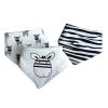 3PCS Funny Babies and Toddlers Bibs Adjustable Fashion Scarf, E(D0101HXD62Y)