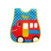 Baby Bib Best Home/Travel Bib Lovely Cartoon Design Soft,Waterproof Bus(D0101HXDVQY)