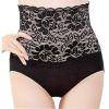 FLORAL Lace Postpartum Underwear Maternity Belly Band Breif L BLACK Set of 3(D0101HXYTS7)