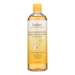 Babo Botanicals - Baby Bubble Bath and Wash - Moisturizing - Oatmilk - 15 oz(D0102H71AUW)